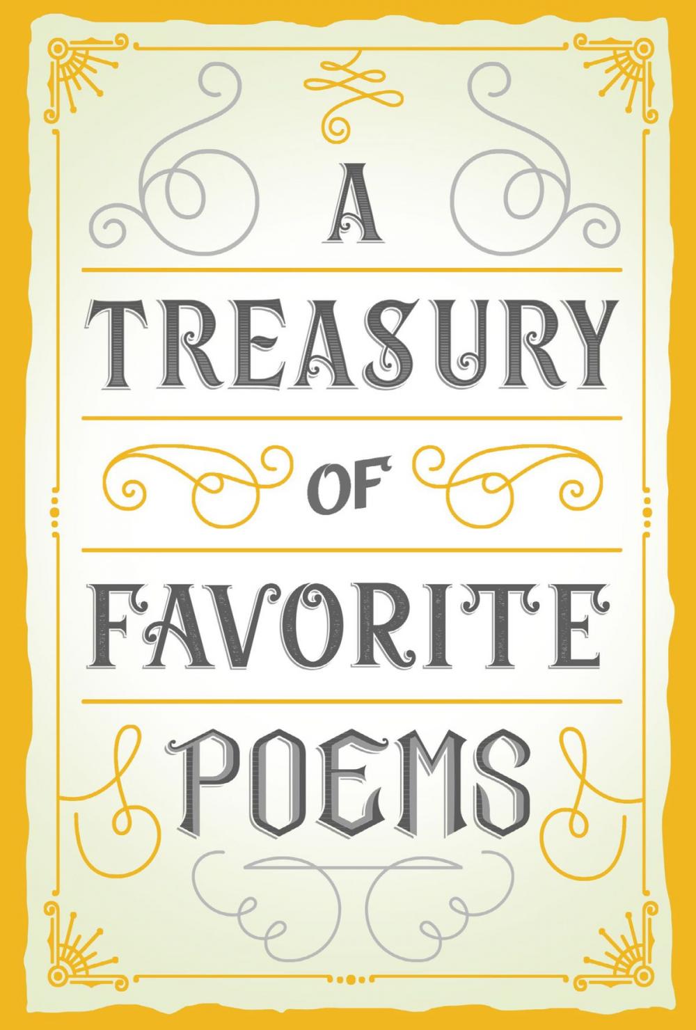 Big bigCover of A Treasury of Favorite Poems