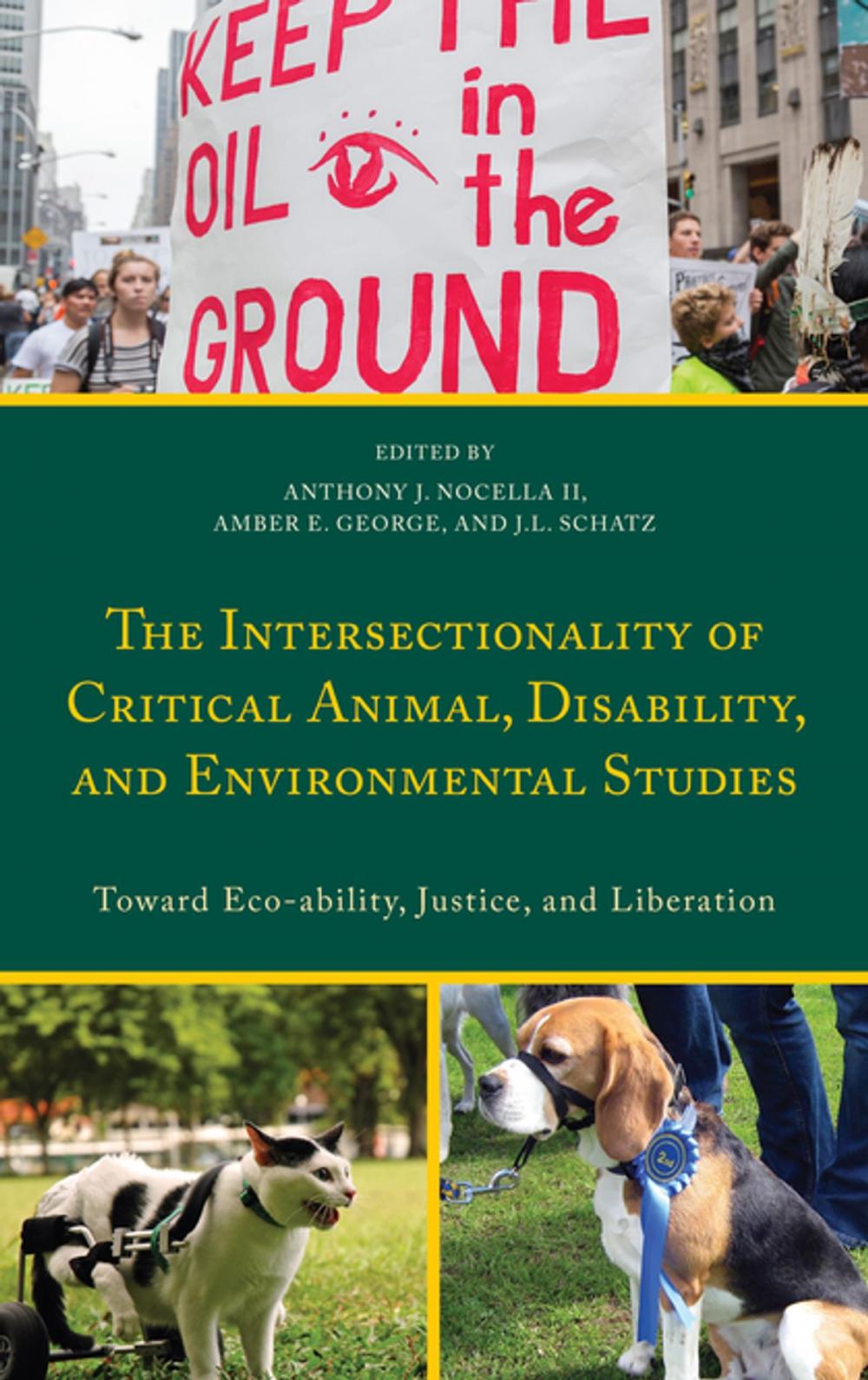 Big bigCover of The Intersectionality of Critical Animal, Disability, and Environmental Studies