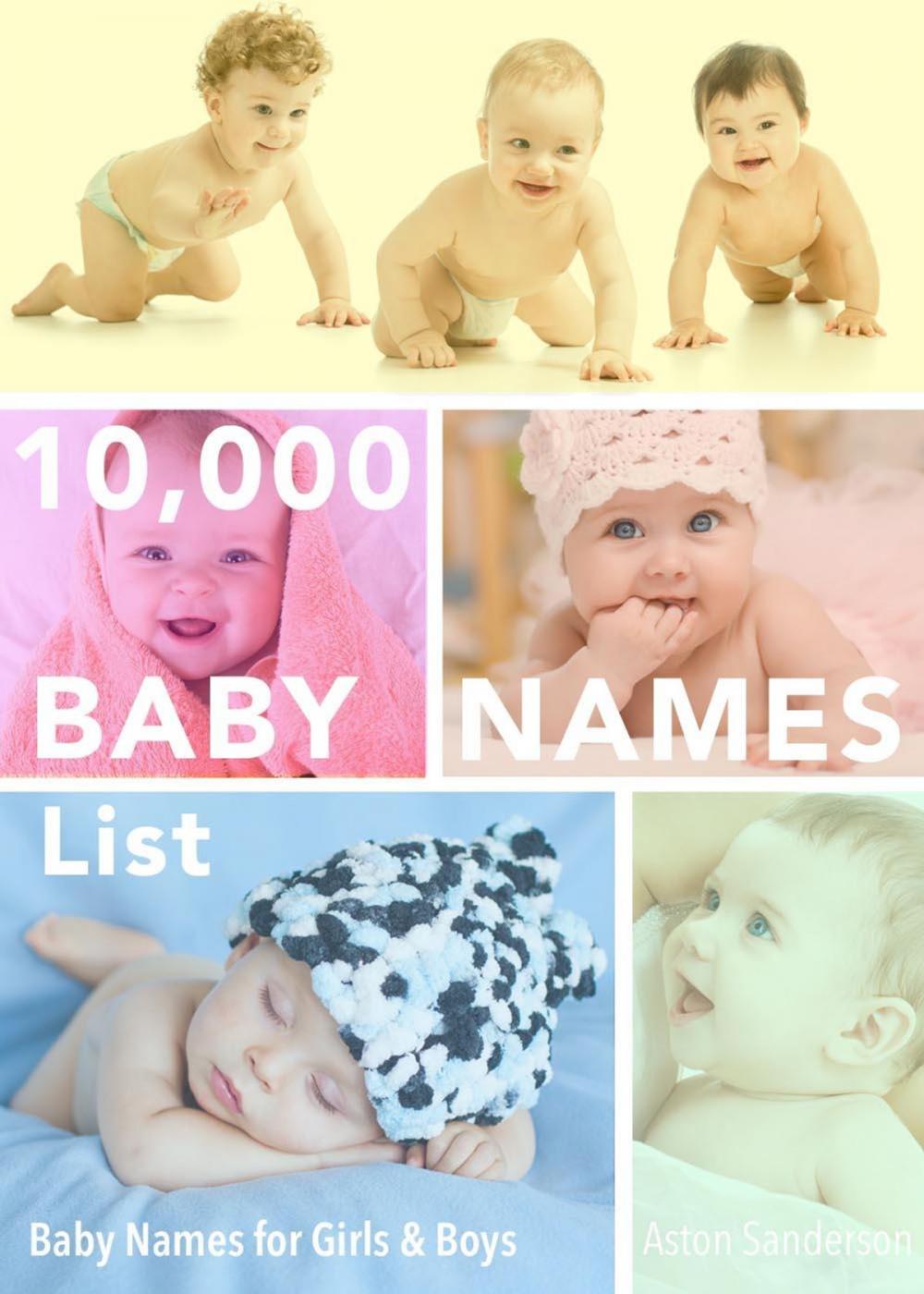 Big bigCover of 10,000 Baby Names List: Baby Names for Girls & Baby Names for Boys