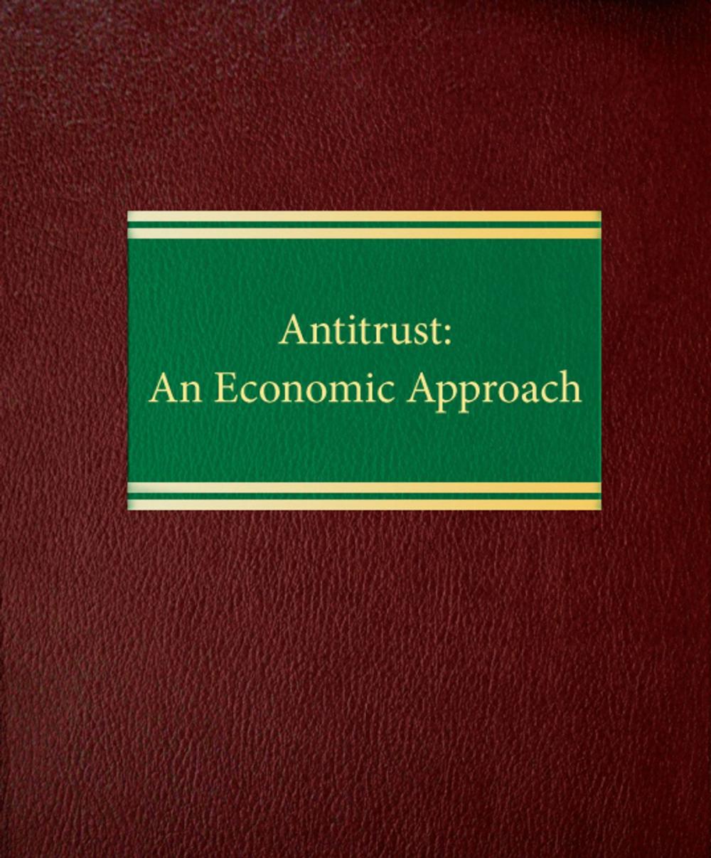 Big bigCover of Antitrust: An Economic Approach