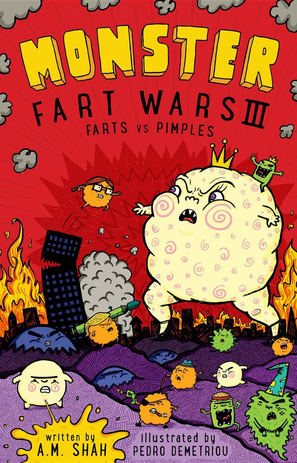 Big bigCover of Monster Fart Wars III: Farts vs. Pimples