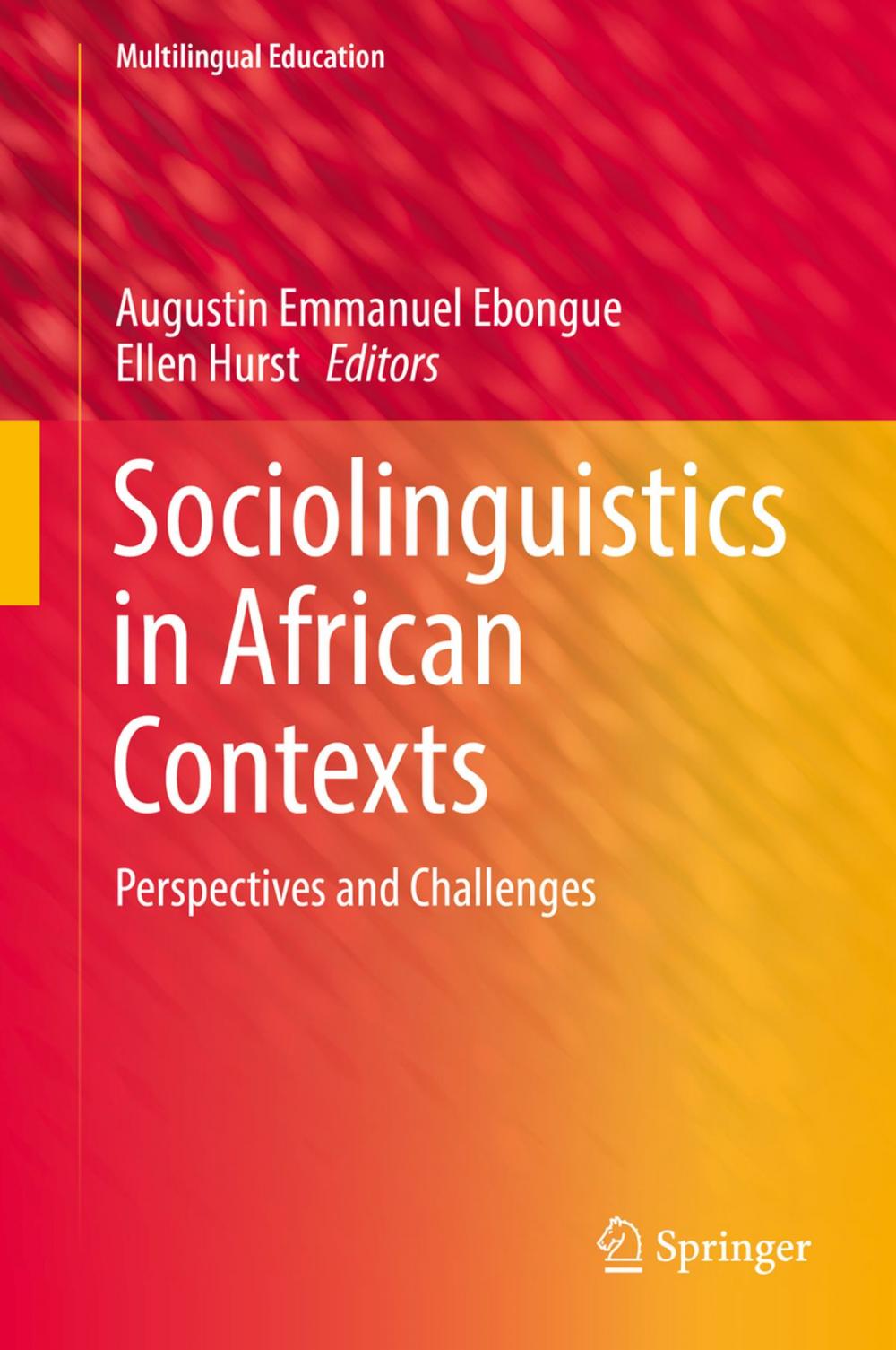 Big bigCover of Sociolinguistics in African Contexts