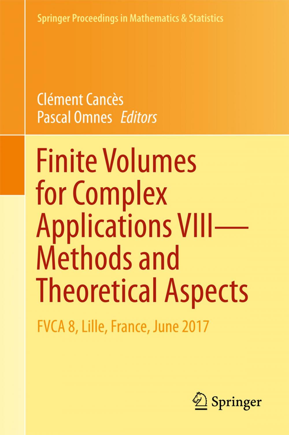 Big bigCover of Finite Volumes for Complex Applications VIII - Methods and Theoretical Aspects