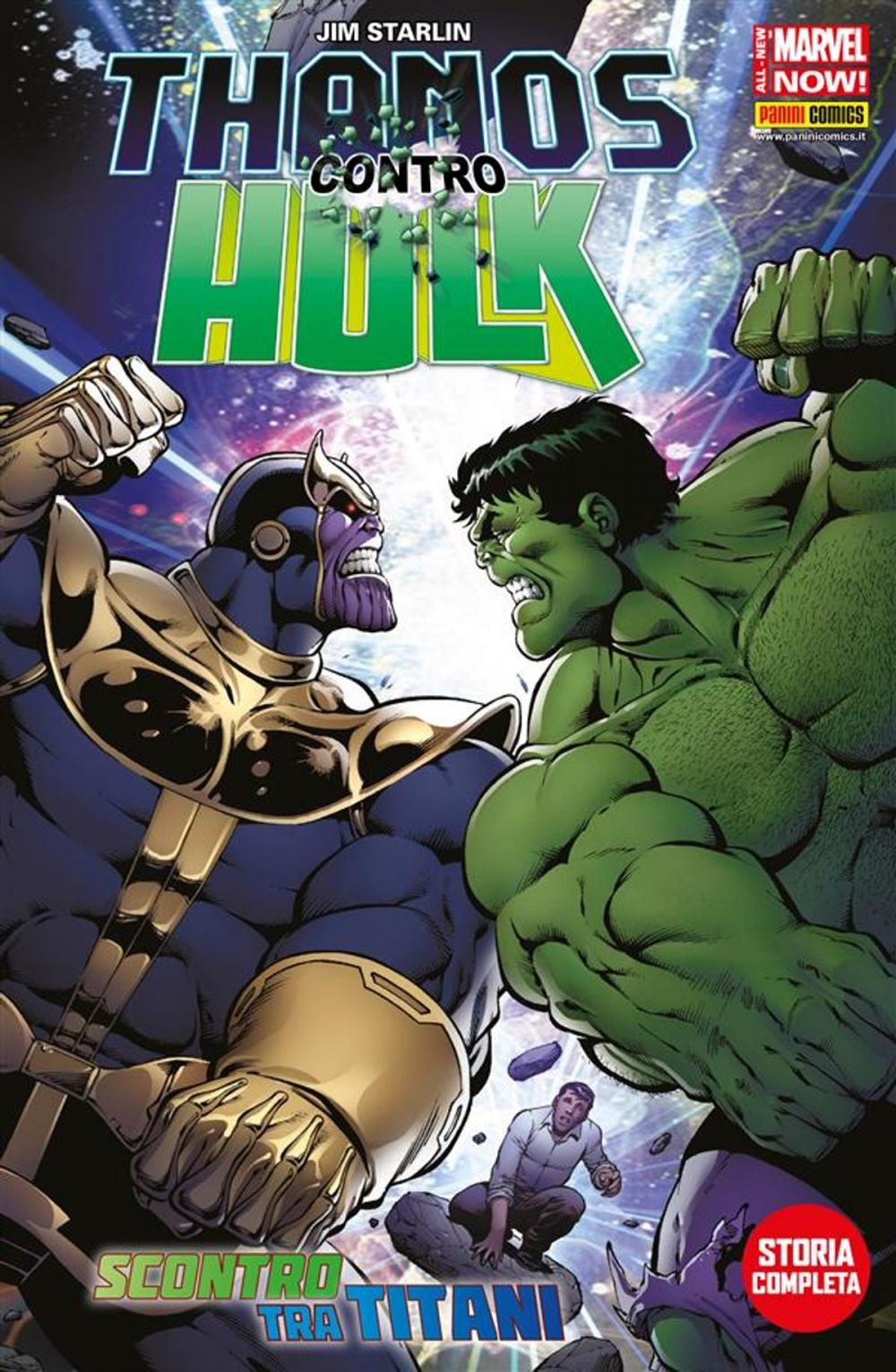 Big bigCover of Thanos Contro Hulk (Marvel Collection)