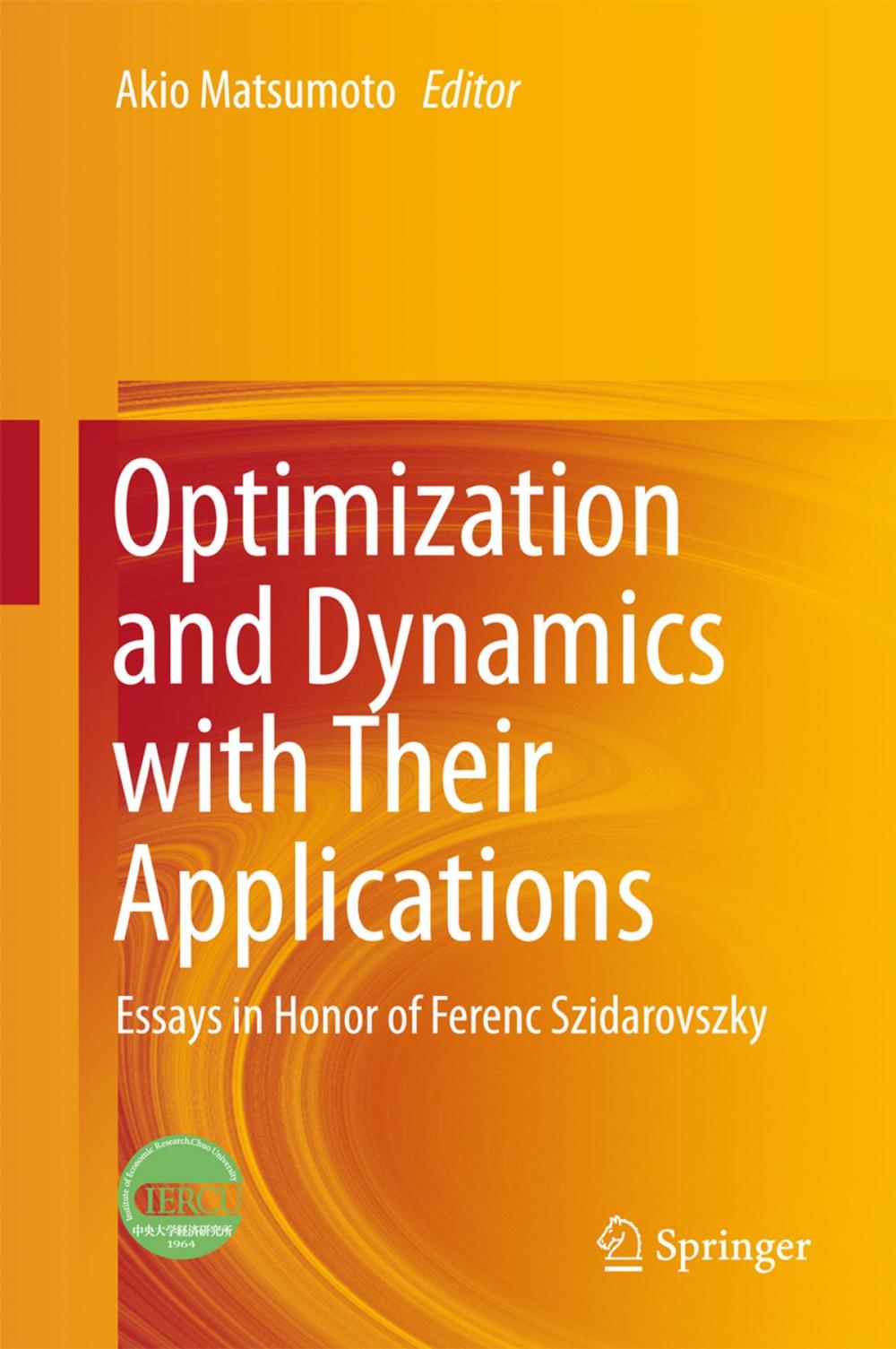 Big bigCover of Optimization and Dynamics with Their Applications