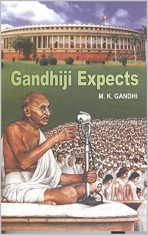 Cover of the book Gandhiji Expects by K. Narayanaswami Aiyer