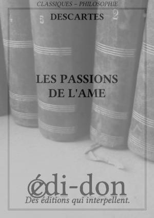 Cover of the book Les passions de l'âme by Shakespeare