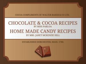 Cover of the book Chocolate & Cocoa Recipes by Barbara Grunes, Virginia Van Vynckt