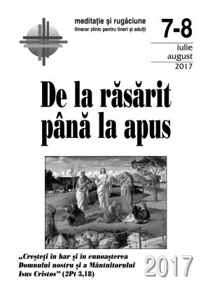 Cover of De la răsărit până la apus: iulie-august 2017