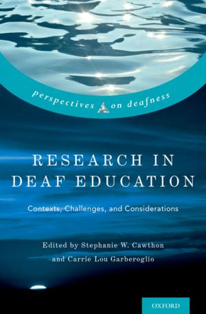 Cover of the book Research in Deaf Education by Kathleen Hall Jamieson