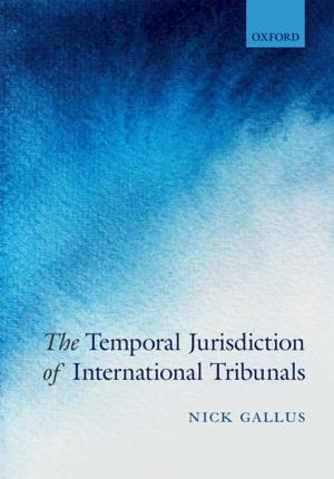 Cover of the book The Temporal Jurisdiction of International Tribunals by Marcela Rodríguez Mejía