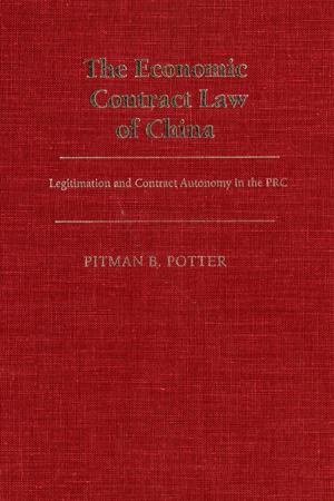 Cover of the book The Economic Contract Law of China by Suzanne Paola