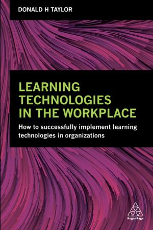 Cover of the book Learning Technologies in the Workplace by Pat Wellington