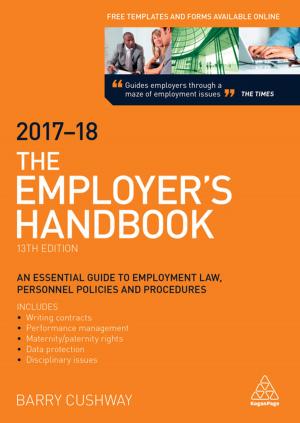 Cover of the book The Employer's Handbook 2017-2018 by Olaf Swantee, Stuart Jackson