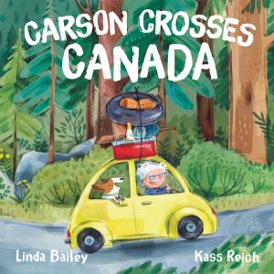 Cover of the book Carson Crosses Canada by Veronika Martenova Charles