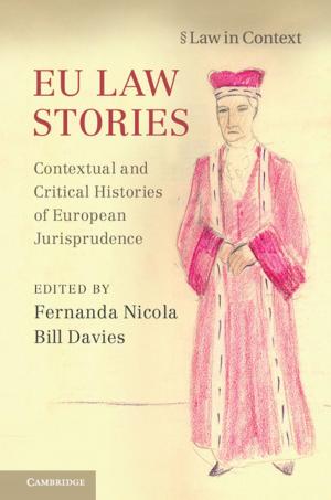 Cover of the book EU Law Stories by Jessica Fridrich