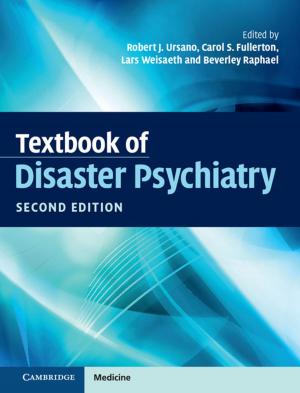 Cover of the book Textbook of Disaster Psychiatry by Wolfgang von der Linden, Volker Dose, Udo von Toussaint