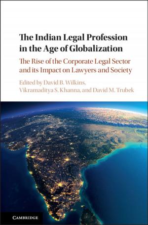 Cover of the book The Indian Legal Profession in the Age of Globalization by Patrick Parkinson