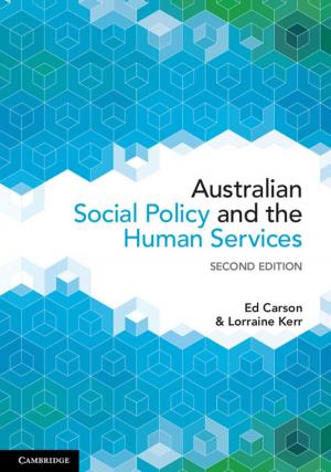 Cover of the book Australian Social Policy and the Human Services by Orly R. Shenker, Meir Hemmo