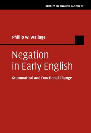 Cover of the book Negation in Early English by John M. Carey