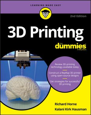 Cover of the book 3D Printing For Dummies by Daniel P. Barbezat, Mirabai Bush