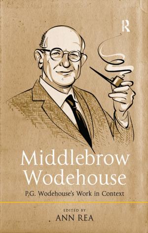 Cover of the book Middlebrow Wodehouse by Stephen Hester, Peter Eglin