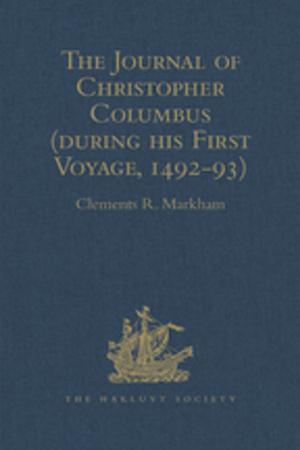 Cover of the book The Journal of Christopher Columbus (during his First Voyage, 1492-93) by 