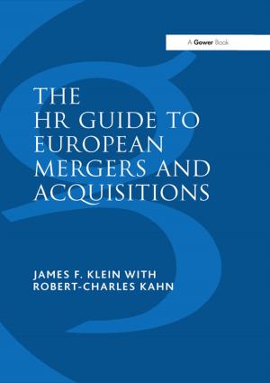 Book cover of The HR Guide to European Mergers and Acquisitions
