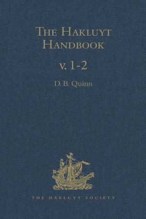 Cover of the book The Hakluyt Handbook by Sarah Marusek