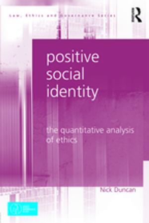 Cover of the book Positive Social Identity by Teri Gavin-Jones, Sandra Handford