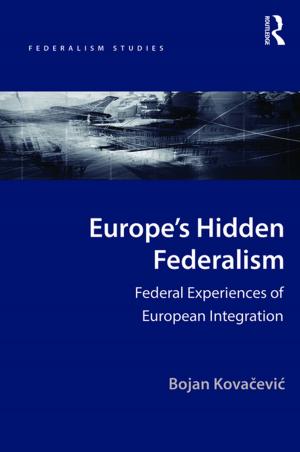 Cover of the book Europe's Hidden Federalism by Janice H Schopler, Maeda J Galinsky