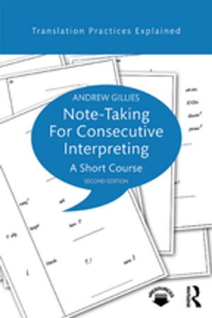 Cover of the book Note-taking for Consecutive Interpreting by Krystina Castella