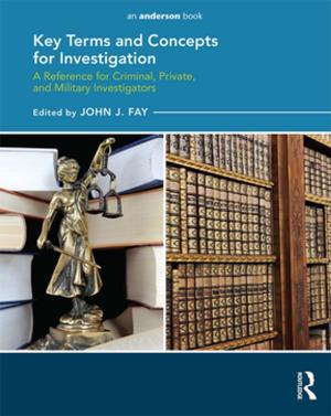 Cover of the book Key Terms and Concepts for Investigation by Andrew D. Banasiewicz