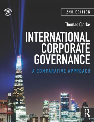 Cover of the book International Corporate Governance by Mary MacDonald, Michael Chadwick, Gareg Aslanian