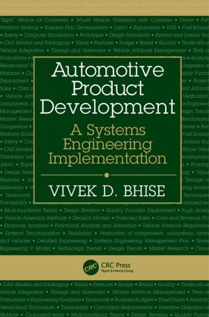 Cover of the book Automotive Product Development by R. Barham