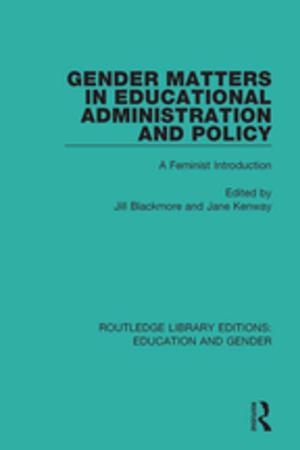 Cover of the book Gender Matters in Educational Administration and Policy by Michael Freeman