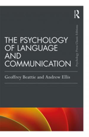 Cover of the book The Psychology of Language and Communication by Jill Jesson, Graham Peacock