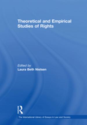 Cover of the book Theoretical and Empirical Studies of Rights by Jean A Pardeck