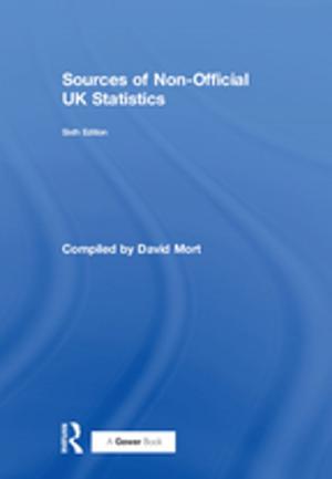 Cover of the book Sources of Non-Official UK Statistics by José-Rodrigo Córdoba-Pachón