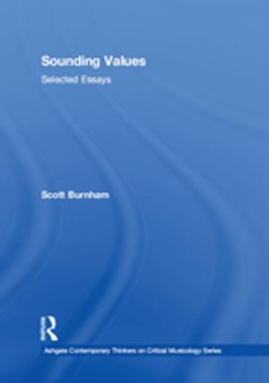 Cover of the book Sounding Values by Teela Sanders, Kate Hardy