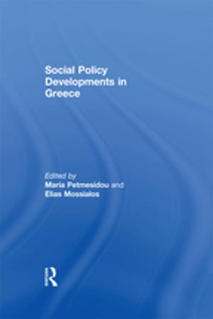 Cover of the book Social Policy Developments in Greece by Seung-hoon Jeong