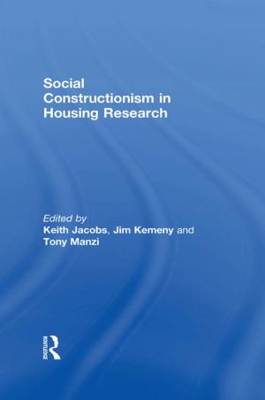 Cover of the book Social Constructionism in Housing Research by Eyjólfur K. Emilsson
