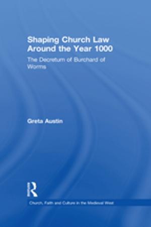 Cover of the book Shaping Church Law Around the Year 1000 by Cynthia Chou