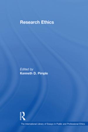 Cover of the book Research Ethics by Kenneth J. Saltman