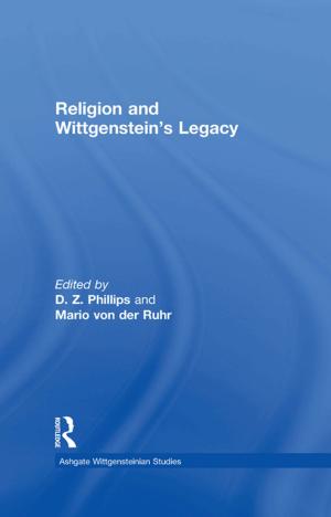 Cover of the book Religion and Wittgenstein's Legacy by Rand J. Spiro, Don Nix, Rand J. Spiro, Don Nix