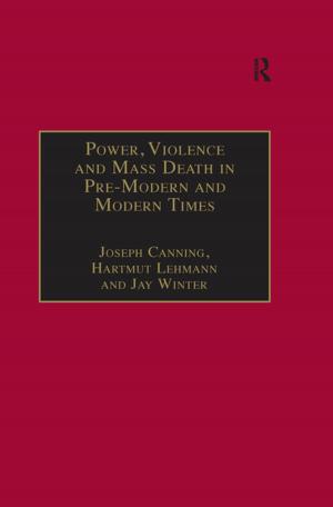 Book cover of Power, Violence and Mass Death in Pre-Modern and Modern Times