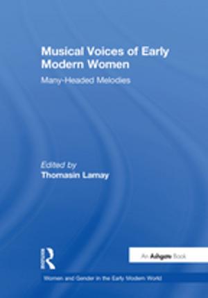 Cover of the book Musical Voices of Early Modern Women by Nicholas Temple