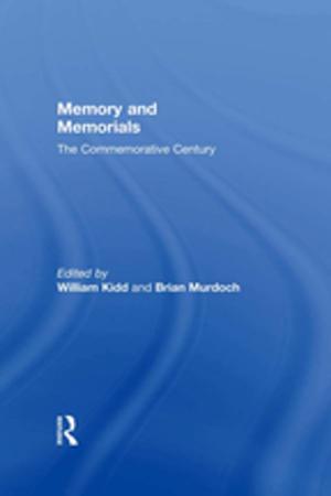 Book cover of Memory and Memorials