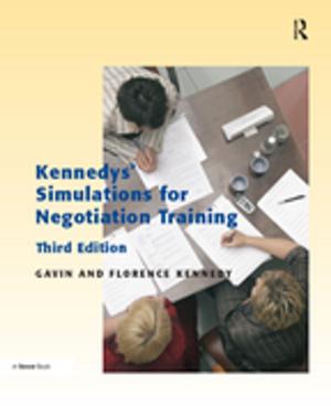 Book cover of Kennedys' Simulations for Negotiation Training