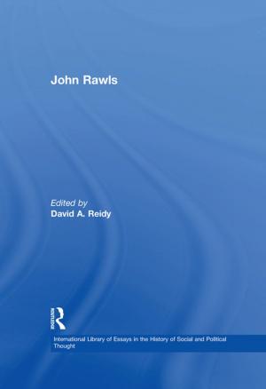Cover of the book John Rawls by Chandra Lekha Sriram